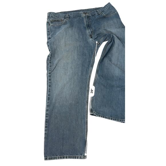 Carhartt Holter Relaxed Fit Jeans 42/29 Workwear Blue Casual Work Pants - Picture 6 of 8